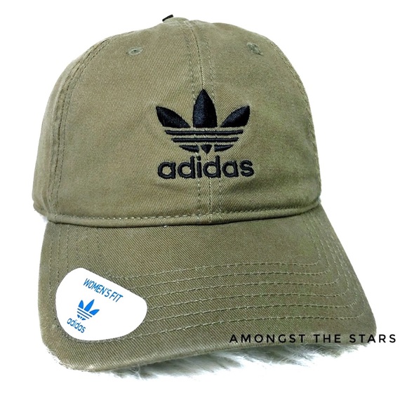 adidas trefoil cap green